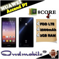 HUAWEI ASCEND P7 Hisilicon Kirin 910 1.8GHz Quad Core 5.0 Inch FHD Screen Android 4.4 4G LTE Smartphone